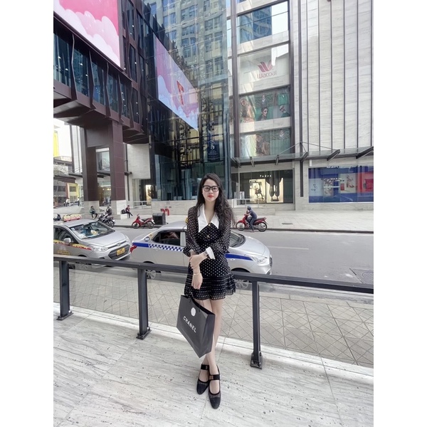 Pass váy zara chấm bi hot hit chuẩn authentic