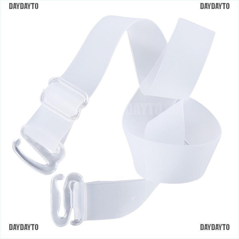 Set 2 Cặp Dây Áo Ngực Silicon Trong Suốt 1 5Cm Có Thể Điều Chỉnh