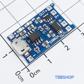 Mạch Sạc Pin 18650 Có Bảo Vệ MicroUSB