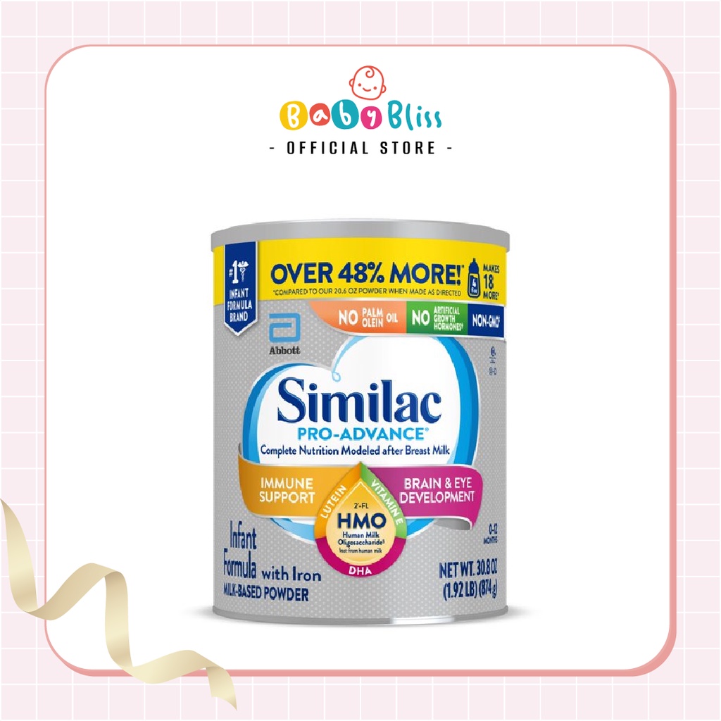 Sữa bột Similac Pro Advance HMO mini - 585gr - 874gr - 964gr - 1.02kg