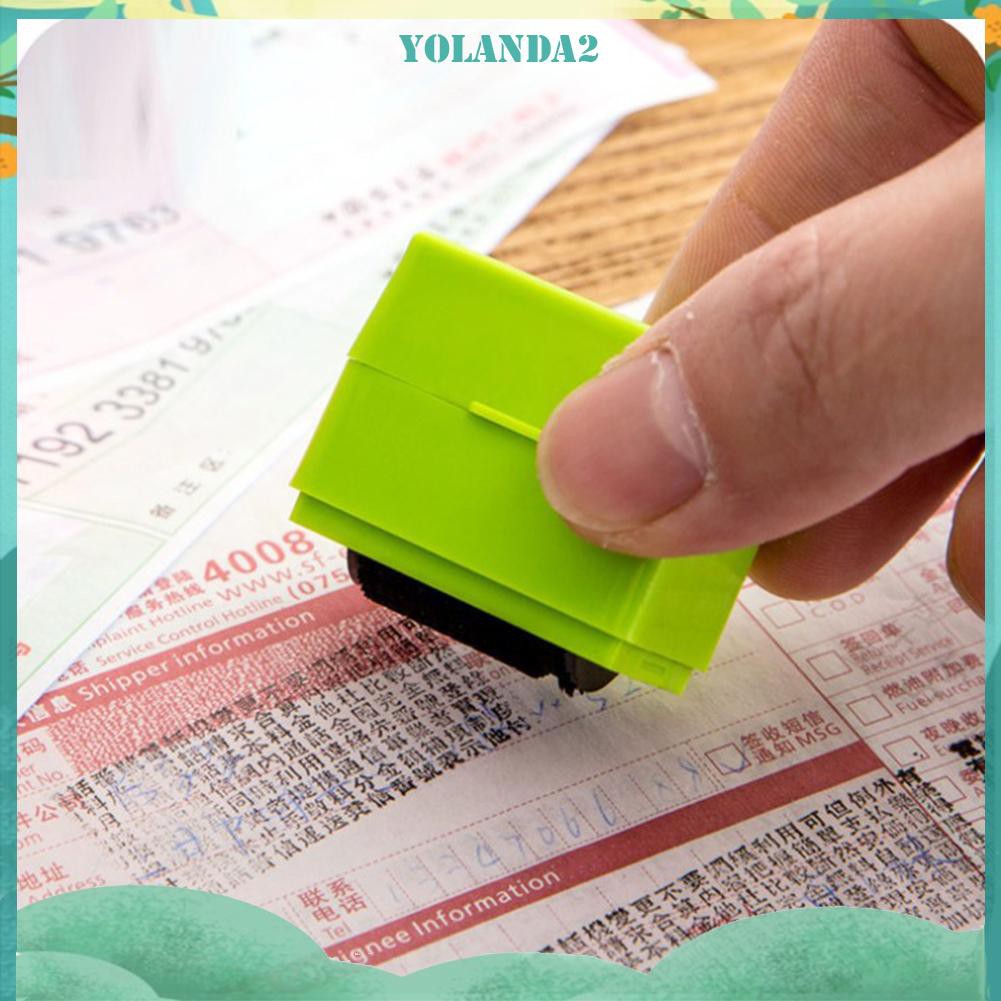 Con dấu lăn mã tem giúp đảm bảo sự riêng tư cho gói hàng thủ công