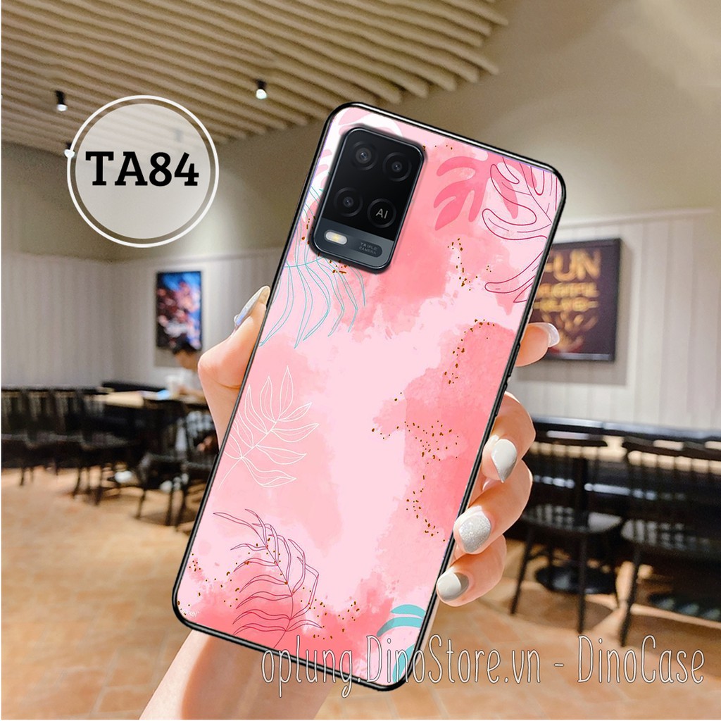 Ốp lưng điện thoại Oppo A54 4G - A74 4G - A94 4G - A95 4G - Ốp lưng Oppo in hình hoa cỏ vintage đơn giản nhẹ nhàng nữ tí