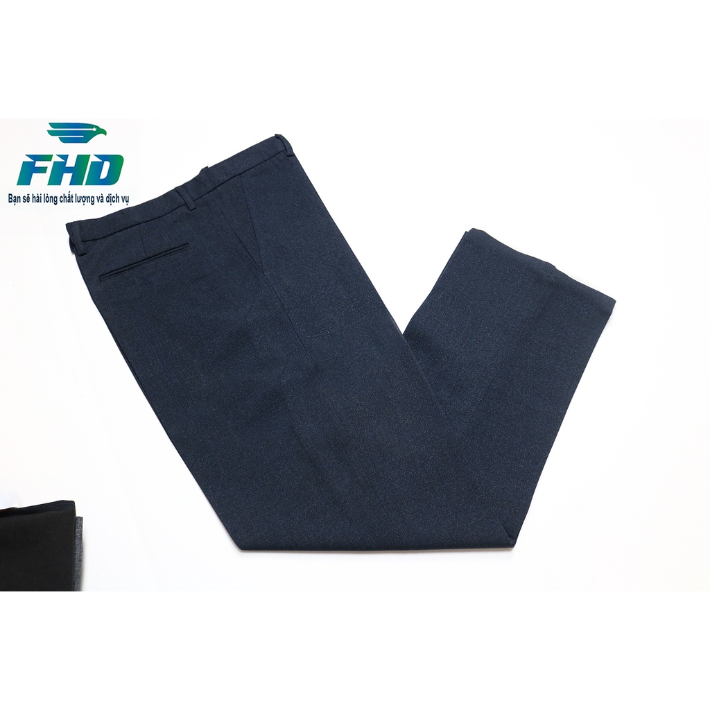 Quần tây nam trung niên vải dày mềm bền màu ống suông form rộng rãi thoải mái FHDQ005_1
