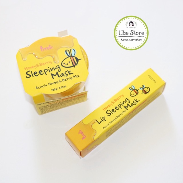 MẶT NẠ NGỦ MÔI #PRRETI HONEY & BERRY LIP SLEEPING MASK #SALE_OFF_80% | BigBuy360 - bigbuy360.vn