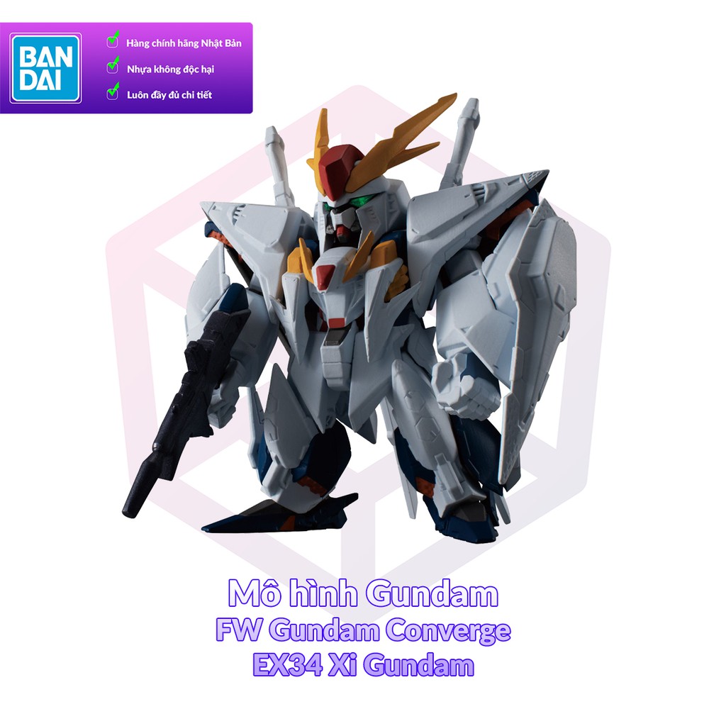 Mô Hình Gundam Bandai FW GUNDAM CONVERGE EX 34 Xi GUNDAM [GDB]