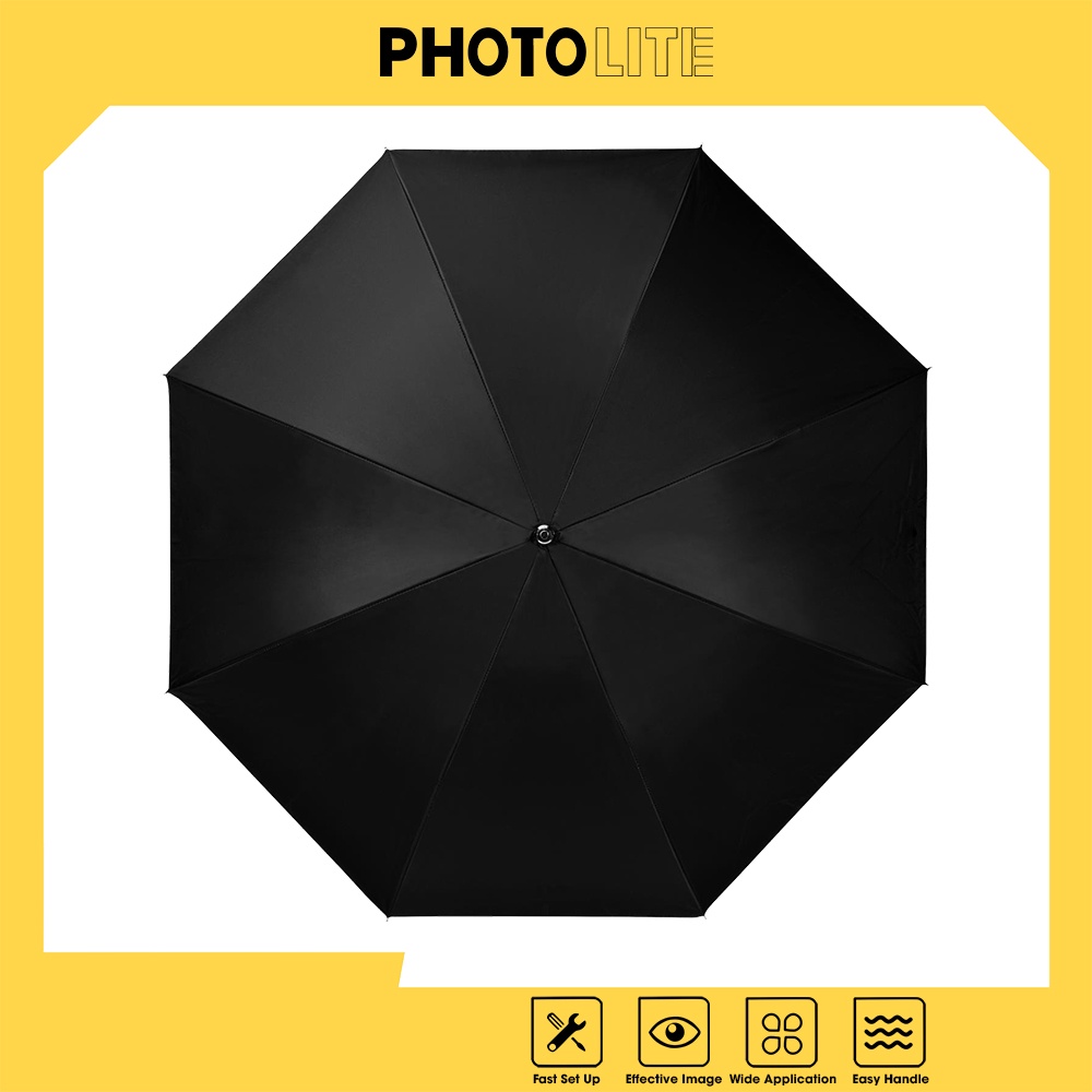 Umbrella ô tản sáng trắng 110 cm Photolite PA156 làm mềm ánh sáng chụp ảnh đèn Flash/Led