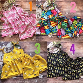 ĐỒ BỘ KATE THÁI CỘT 2 DÂY MUA HÈ