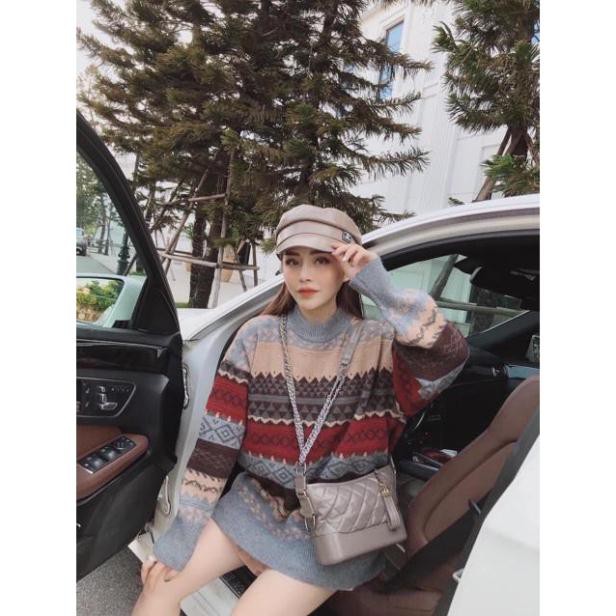 Áo Len Thổ Cẩm, Áo Len Nữ Form Rộng Phong Cách Hàn Quốc Trẻ Trung Năng Động AZ | BigBuy360 - bigbuy360.vn