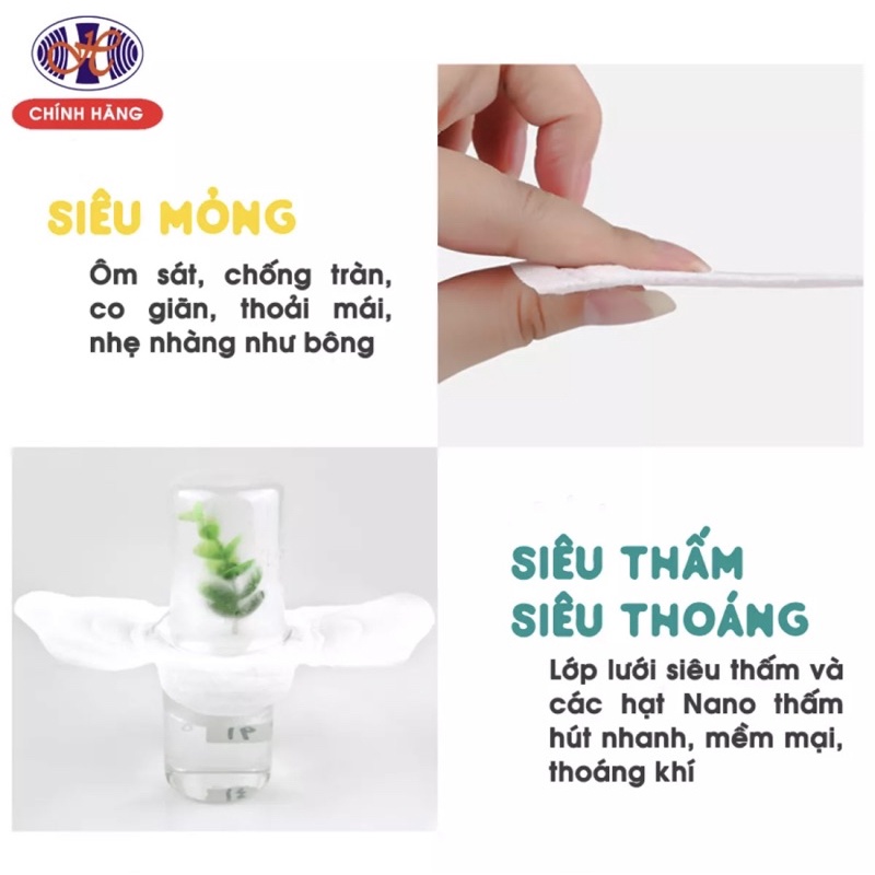 Combo 10 gói băng vệ sinh thạch thảo cam có cánh