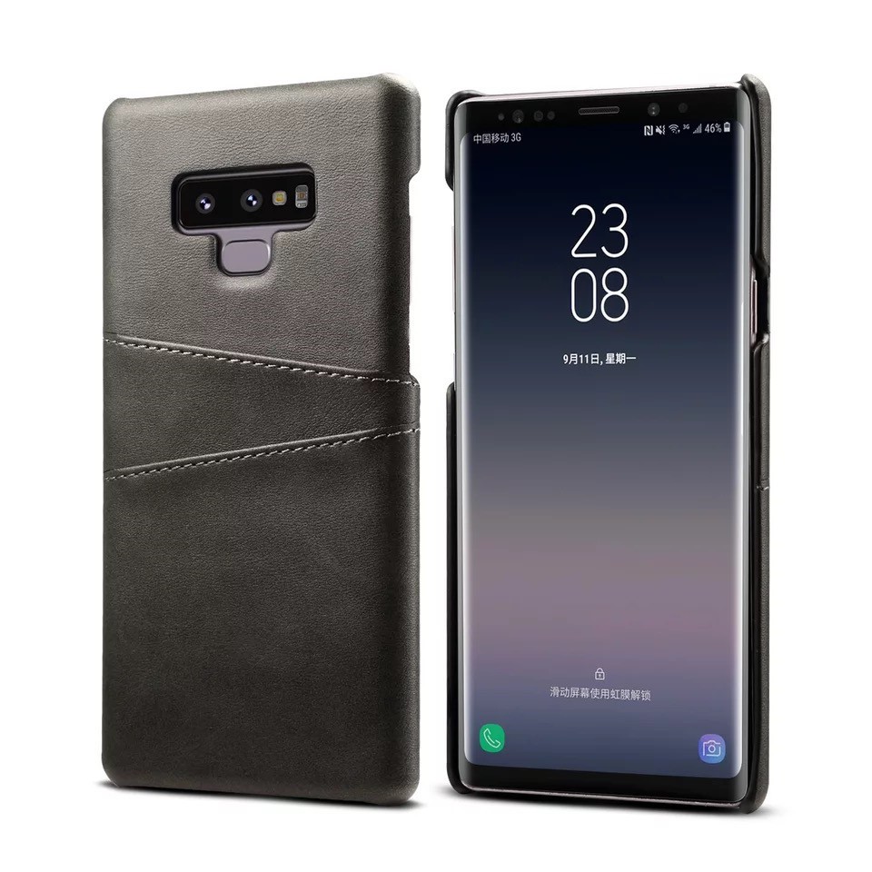 Ốp Điện Thoại Da Giả Có Ngăn Đựng Thẻ Cho Samsung Galaxy S23 s22 s21 S8 S9 S9P note 8 9 s20fe s21fe note 20 ultra