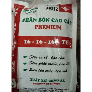 Sét 2kg phân bón nhập khẩu 16-16-16
