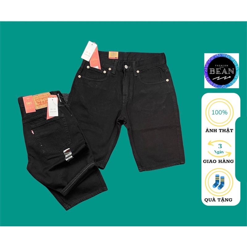 Quần Short Jean Ngố Nam dáng ôm đứng SLIMFIT, Thời Trang Nam Tính ( Nhiều Màu), Vải Có Độ Co Giãn - MR BEAN Fashion