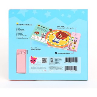 Đồ chơi sách nhạc Soundbook Pinkfong hàng chính hãng-Baby Shark phát triển các giác quan cho bé