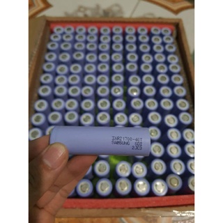 Pin 21700 samsung 40t tháo thiết bị