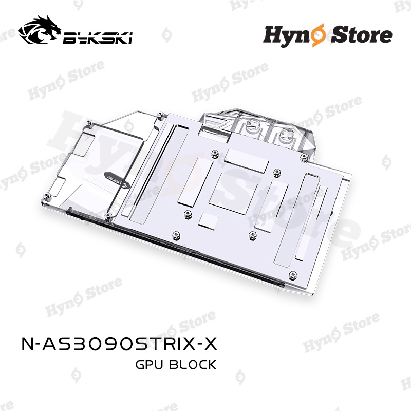 Block VGA Bykski N-AS3090STRIX-X Asus 3080/3080TI/3090 Tản nhiệt nước custom - Hyno Store