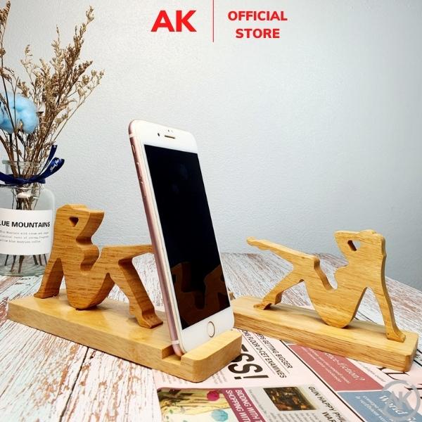Giá, Kệ đỡ Điện thoại, Máy tính bảng Bằng Gỗ Nhỏ gọn, Chắc chắn, Thẫm mỹ, Tiện dụng