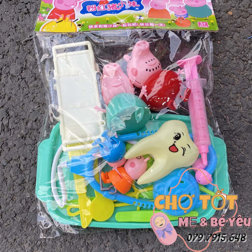 Đồ Chơi Bác Sĩ Heo Peppa Khám Răng