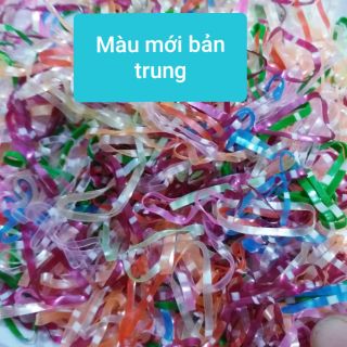 (0.5kg)500gam thun buột tóc màu,sọc(cở trung)