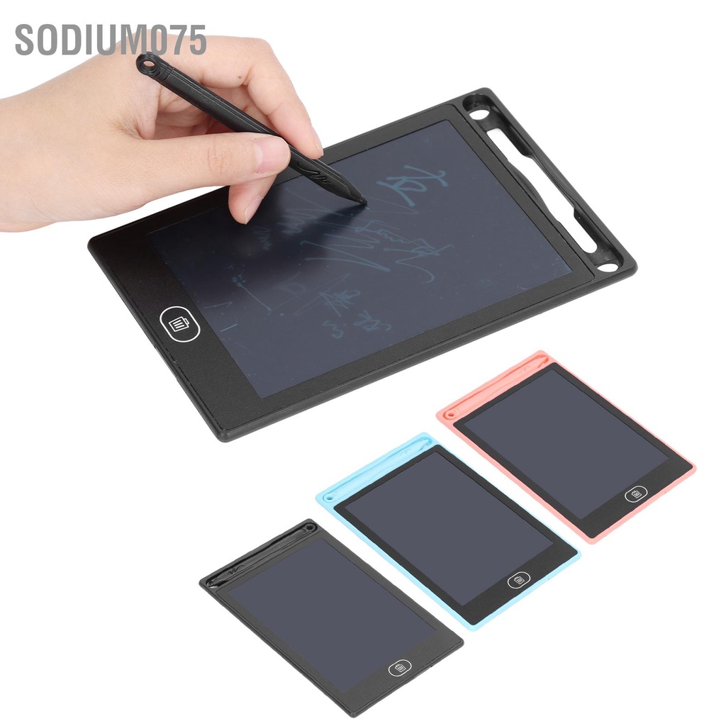 Có thể bán buôn Máy tính bảng viết LCD 6 5 inch Giáo dục sớm vẽ nguệch ngoạc cho 3 tuổi trở lên Sodium075 Hàng giao ngay