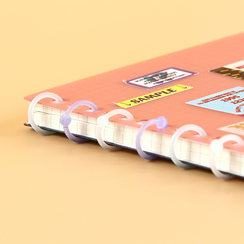 Khoen nhựa tròn Binder Ring Sotitime - Phụ kiện làm sổ DIY, Flashcard