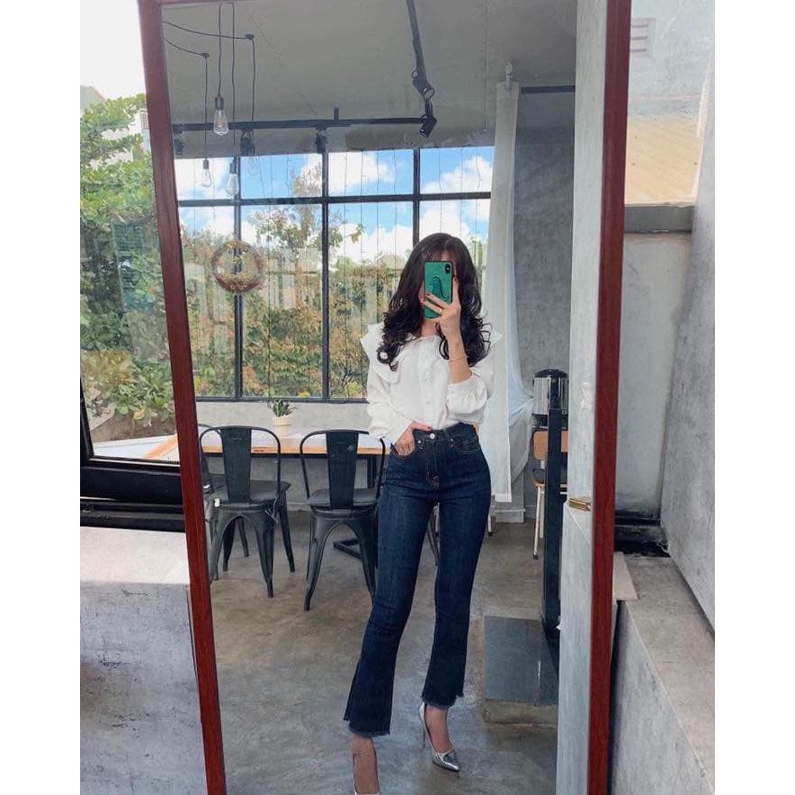 1402QO - Quần ống loe sang chảnh cho các chị em