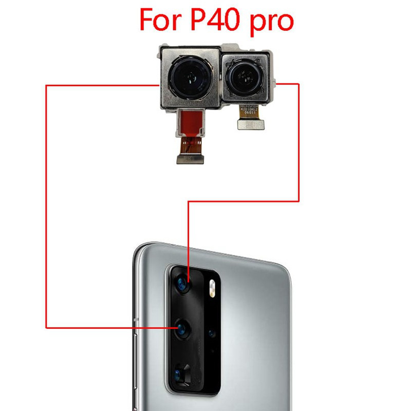 Back Facing Camera Rear Camera Back Lens Replacement for Huawei P40 Pro Assembly