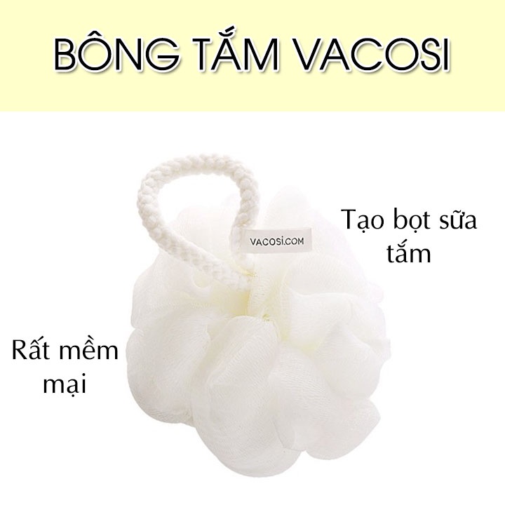 Bông tắm Vacosi