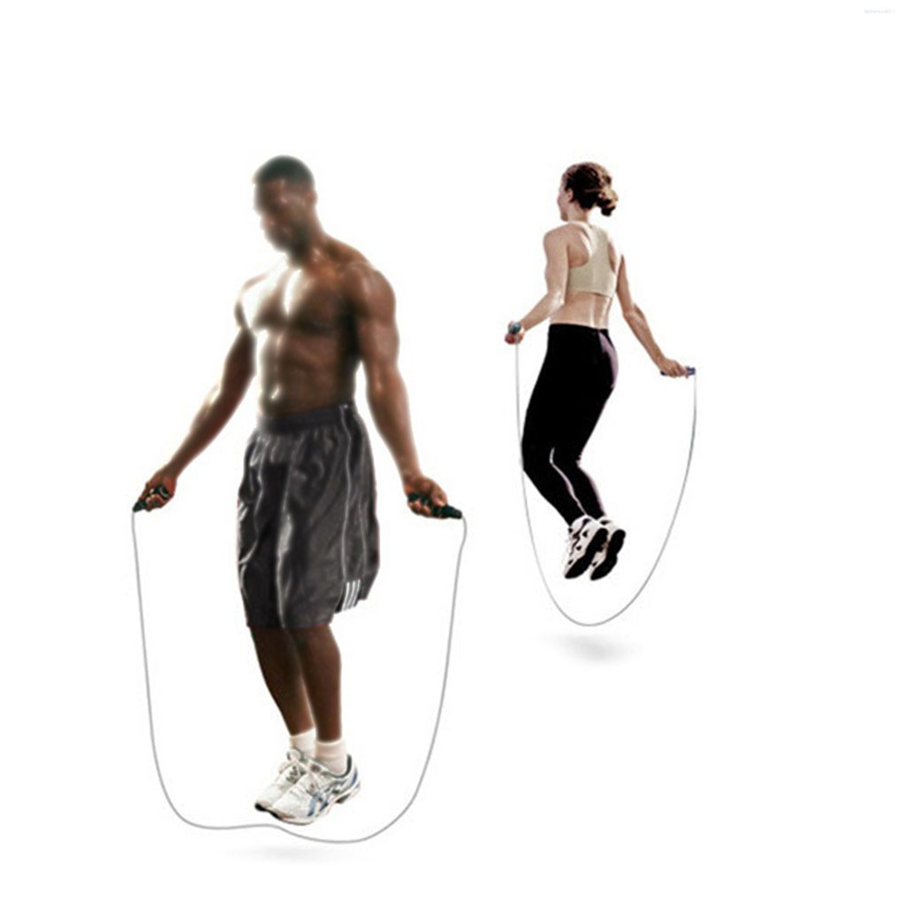 Dây nhảy tập thể thao thiết kế tay cầm chống trượt thoải mái tiện dụng