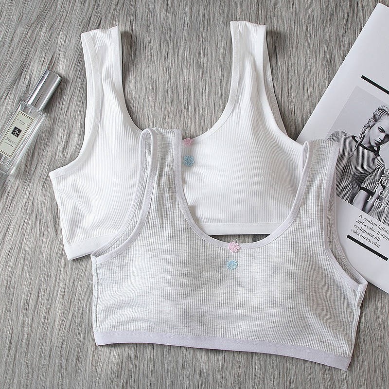 Bra áo lót ngực học sinh có móc cài sau dễ thương MÃ 6020
