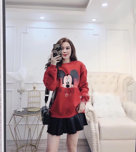 Áo nỉ Mickky