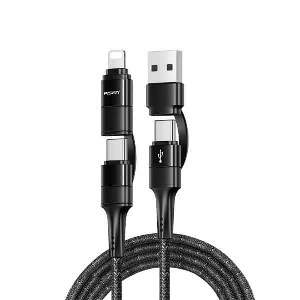 Cáp Pisen Quick 4 in 1 1m2 - LTAP021200