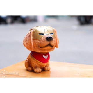 Mô hình Iron man chó lắc đầu