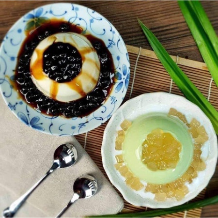 Bột tàu hũ Singapore Bếp xíu xíu, Gói 500G không chất bảo quản, không phẩm màu