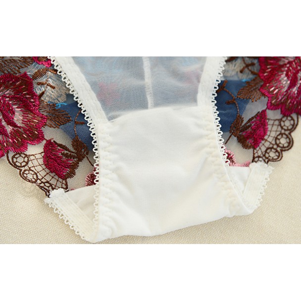 [Hàng Cao Cấp] Quần Lót Ren Nữ Thêu Hoa Hồng Xuyên Thấu, Gợi Cảm Khiến Nàng Mê Mẩn | BigBuy360 - bigbuy360.vn