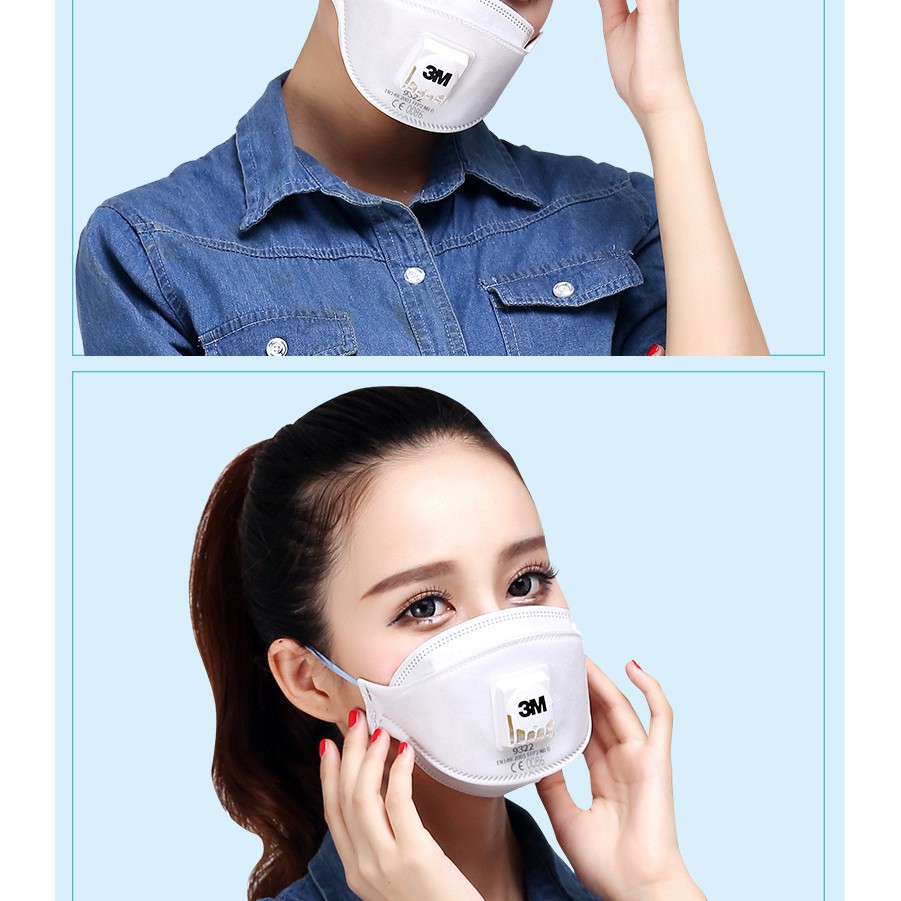 Một cái khẩu *** trang 3M 9001V có van lọc khí. Ngăn bụi mịn. Đã được kiểm nghiệm chất lượng | BigBuy360 - bigbuy360.vn