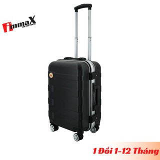 Vali nhựa khung nhôm nắp gập size 20inch immaX A16 bảo hành 3 năm