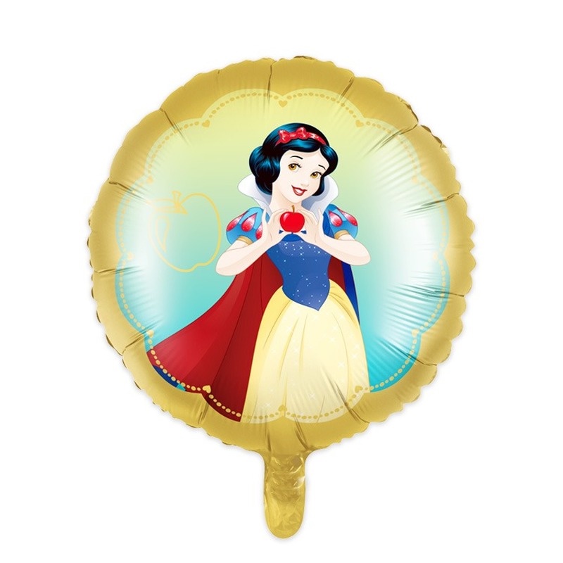 1 Bong Bóng Tròn 18 Inch In Hình Công Chúa Disney Xinh Xắn