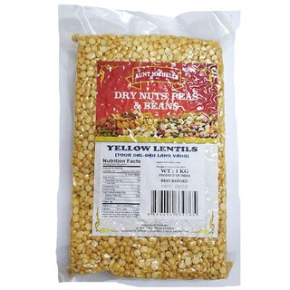 Hạt Lăng vàng tách vỏ khô Yellow Lentils - Hàng nhập Ấn Độ 1kg