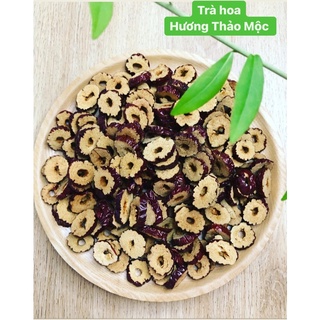 Táo Đỏ Thái Lát (Nấu Chè Dưỡng Nhan, Uống Trà Thảo Mộc) - Hương Thảo Mộc