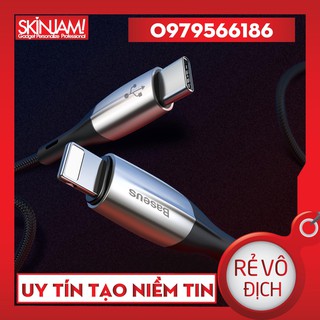 Dây Cáp sạc nhanh Type C to Lightning Baseus Horizontal Data PD (18W, Power Delivery Fast Charge, C to iPhone Cable)