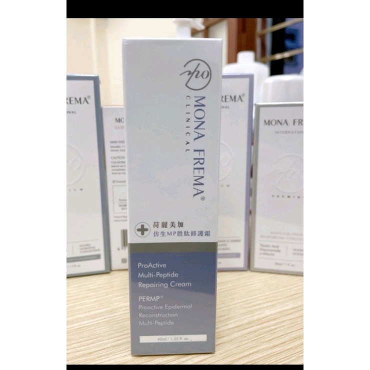 Kem dưỡng phục hồi da Mona Frema ProActive Multi-Peptide Repairing Cream 40ml