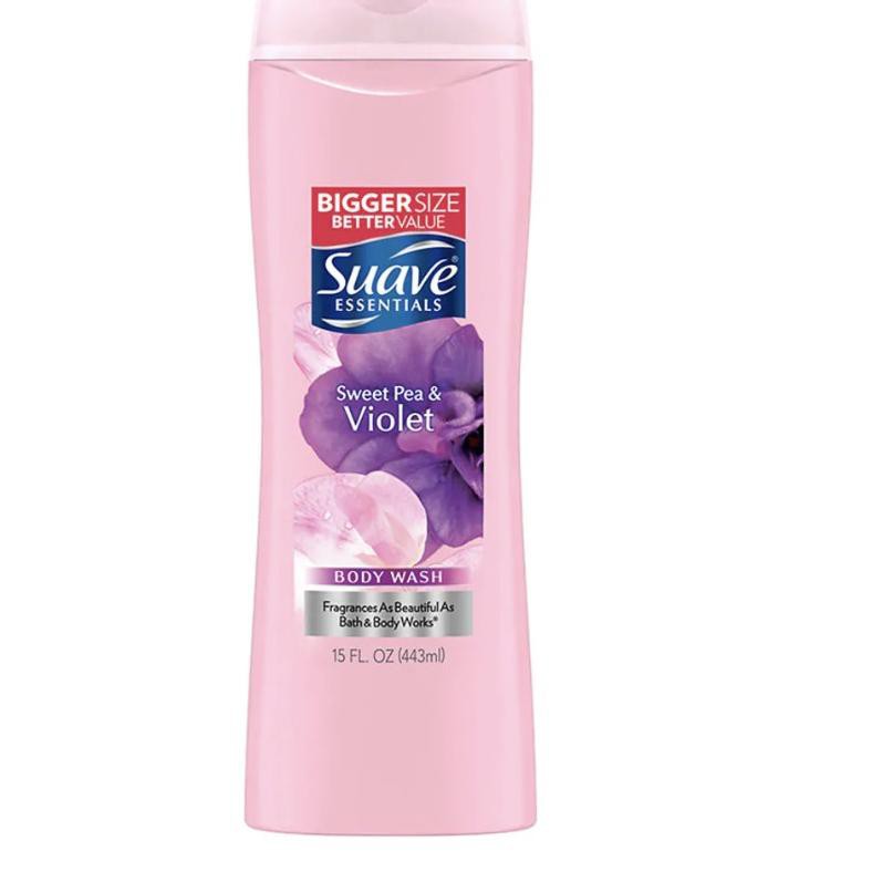 (Hàng Mới Về) Sữa Tắm Toàn Thân Suave Essentials Sweet Pea & Violet 443ml