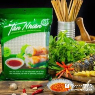 Bánh tráng cuốn siêu mỏng Tân Nhiên 220g -Hàng Xuất khẩu,thượng hạng - Khoá Zip, mẫu mới 2021!!