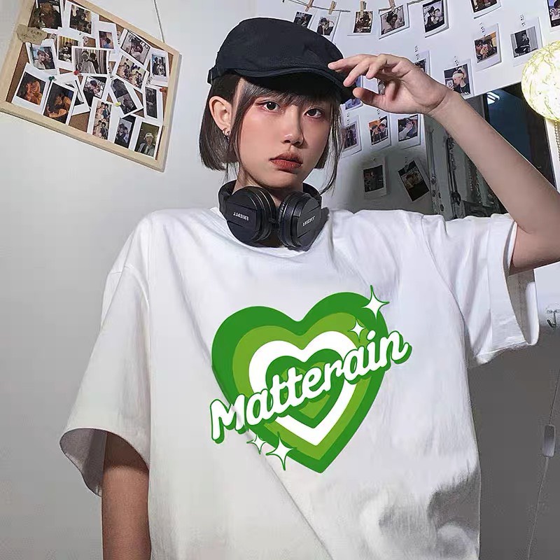 [HÀNG HÈ, KÈM QUÀ XINH] ÁO THUN, ÁO PHÔNG NAM NỮ TIM XANH THẬT MỚI LẠ TEENS FASHION