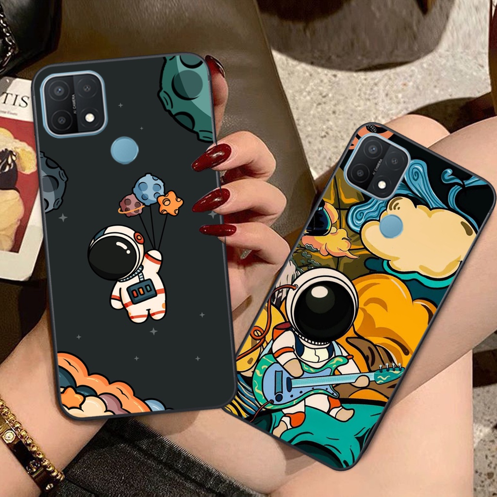 Ốp lưng Oppo A15 / A15s vũ trụ phi hành gia cực hot siêu cute-rẻ-bền