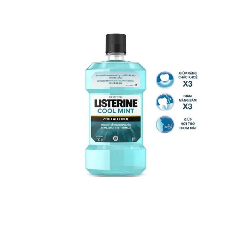 Nước Súc Miệng Listerine Zero (750ml) minminshop1