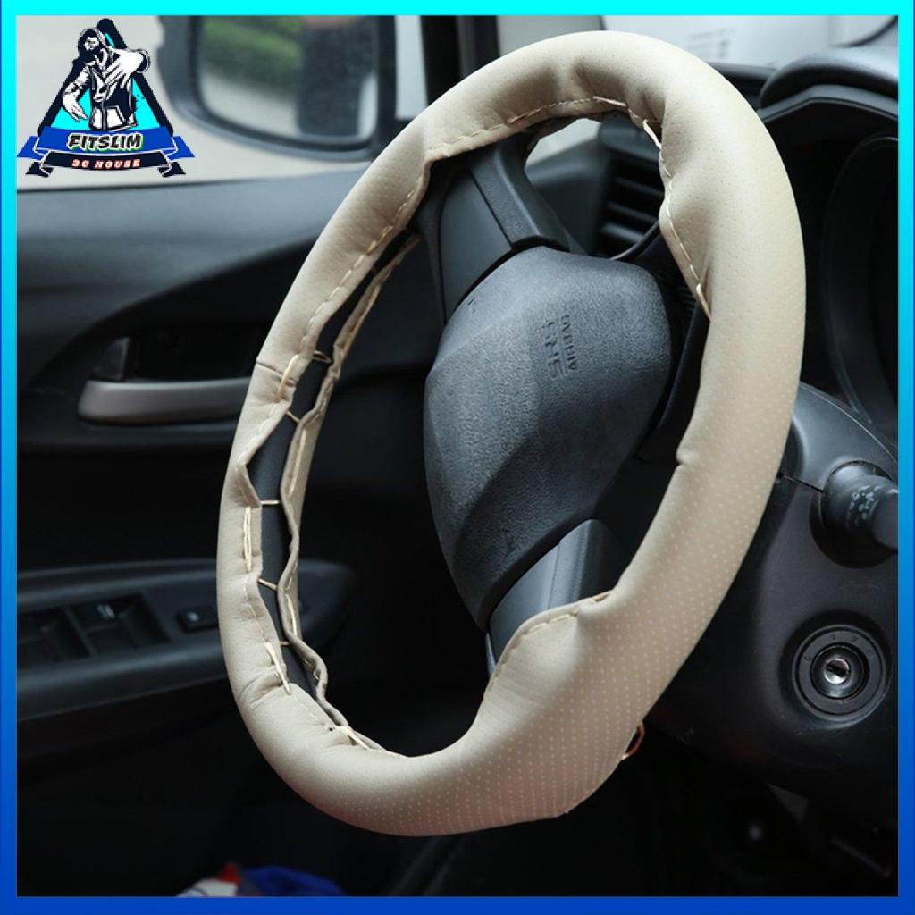 Vỏ Bọc Vô Lăng Xe Hơi Kèm Kim Và Chỉ Và Chỉ Da
