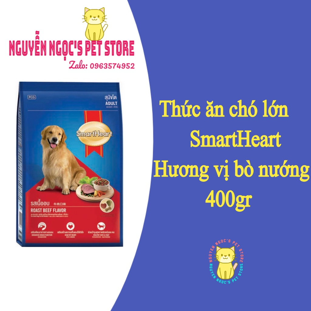 Thức ăn cho chó SmartHeart gói 400gram