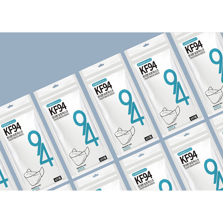 Khẩu Trang KF94 Chống Bụi Siêu Mịn (Hàng sẵn) 1 túi 10c | BigBuy360 - bigbuy360.vn