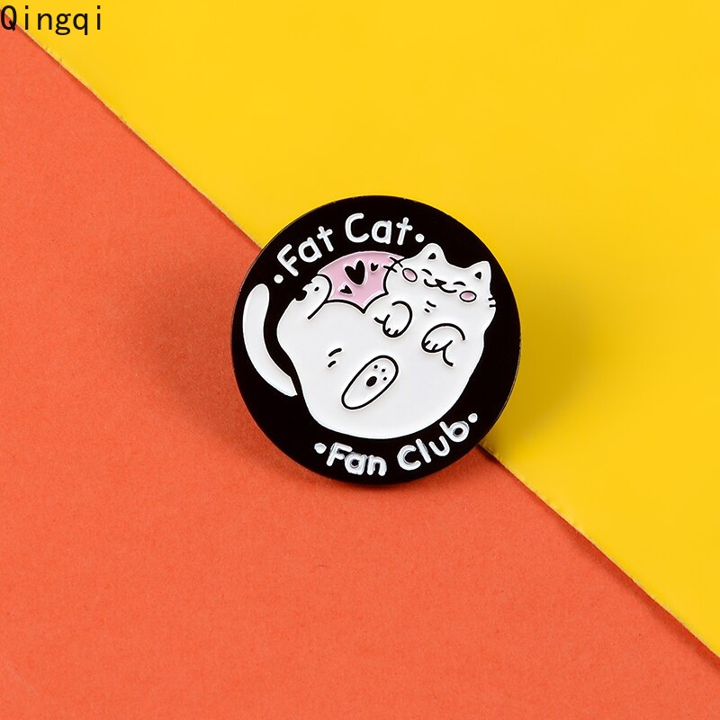 Ghim cài áo MISS ZOE hình mèo mũm mĩm đáng yêu